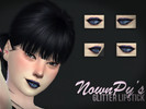 Sims 4 — [NownPy] Glitter Lipstick by pabrya — - Only one color - Custom thumbnail. Please do not convert or copy. Hope