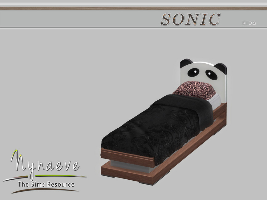 The Sims Resource Sonic Panda Bed