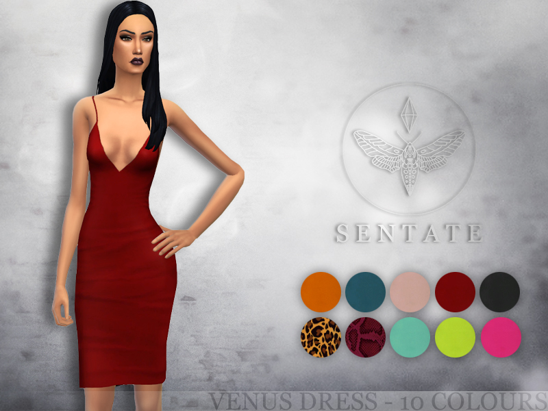 ramme Martin Luther King Junior Migration The Sims Resource - Venus Dress