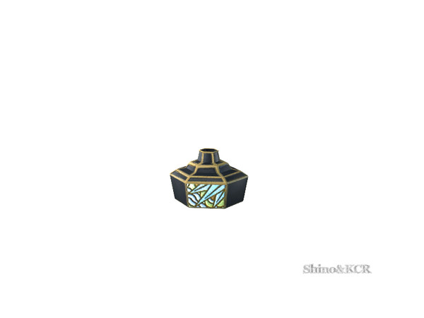 Sims 4 — Art Deco - Vase 1 by ShinoKCR — Beautiful decorated Vase in Art Deco Style