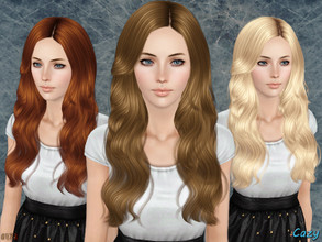 Sims 3 — Raindrops - Female Hairstyle Set by Cazy — Hairstyle for Female, Child through Elder. LODs included.