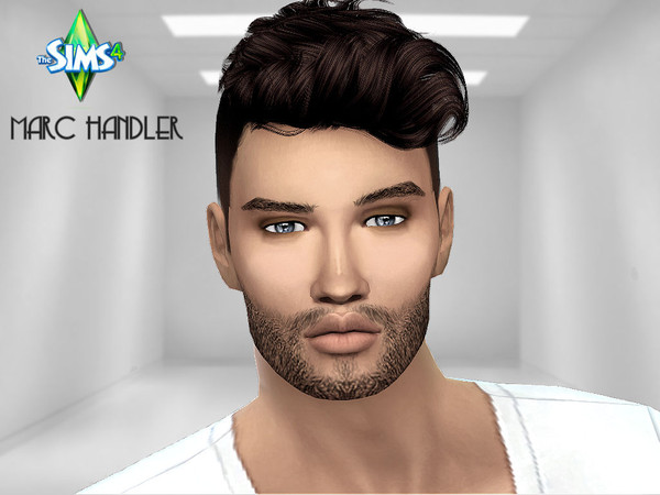 Sims 4 — Marc Handler by MartyP — Marc Handler, is a computer whiz, who works for a gaming company. Very talented, with a