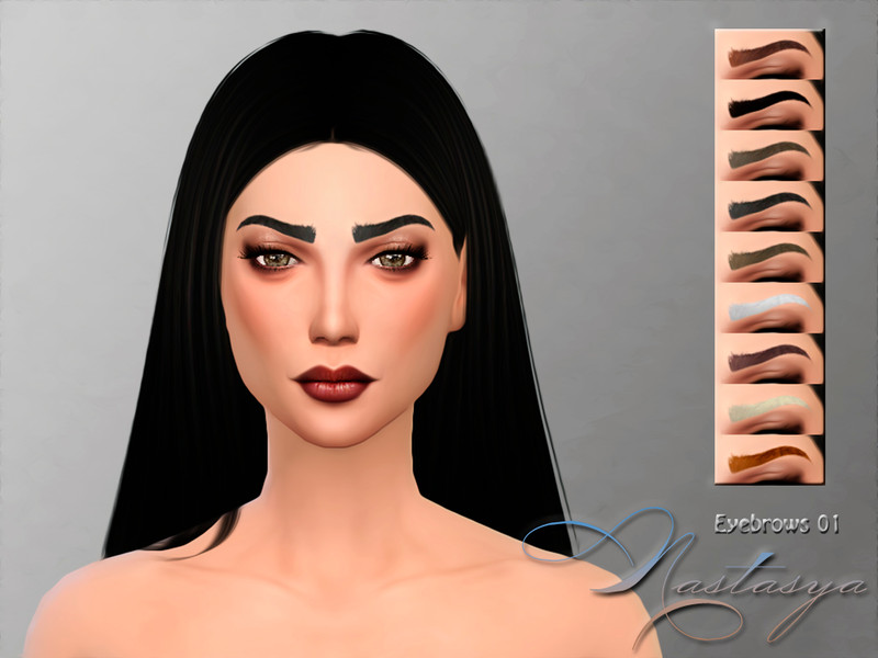 Sims 4 The Sims Resource | Eyebrows 01 by TSR Creator