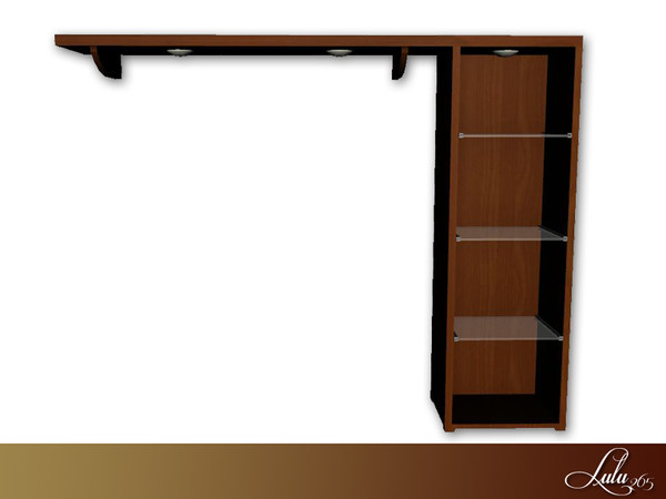 Sims 3 — Jaylene Bedroom Shelving Unit by Lulu265 — Part of the Jaylene Bedroom Set CAStable