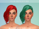 Sims 4 — Alesso - Aphrodite Retexture by Melinda-Space — Hi, this is my new hair retexture.. - 31 colors - Custom