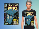 Sims 4 — Doctor Who Shirt - Lost in Time & Space by Ultimate2232 — For the Whovian that your Sim may be! Wear this