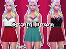 Sims 4 — xDeadGirlWalking Crystal Dress by xDeadGirlWalking — Here is a new dress I made. I uploaded this on my tumblr