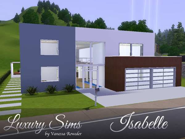 Sims 3 — Isabelle by vanessaroweder — Isabelle is a great home for a large family, with 4 bedrooms, 3 bathrooms, toilet,