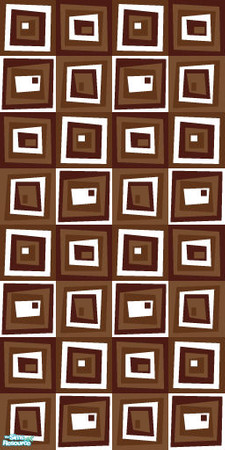 Sims 2 — Studio K RT - Chocolate by StudioKhagerks — 28 colors total. Can be found under Wallpapers. Coordinates with