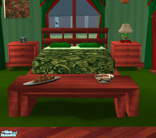 Sims 2 — Horizons Bedroom Chaktekok - CoffeeTable by TSR Archive — Meshes for the Horizons bedroom were made by