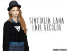 Sims 4 — Sintiklia's Lana Hair Recolor - mesh needed by DeerBoy98 — Here's my first recolor ^^ ~18 Swatches ~Mesh not
