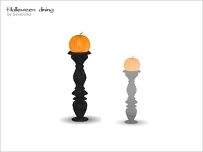 Sims 4 — Halloween dining - Chandelier with pumpkin big by Severinka_ — Chandelier with pumpkin big (table lamp) A set of