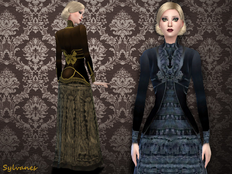 The Sims Resource - Edwardian mourning 