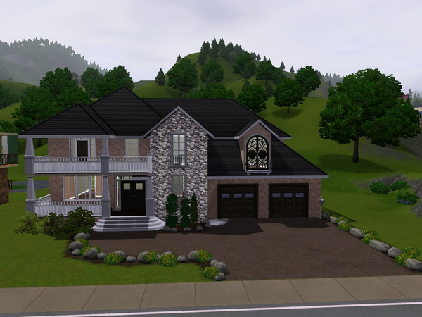 Sims 3 — Riverbase  by Gamergurl101 — This family home offers 4 bedrooms 2 bathrooms. Huge kitchen and living room and