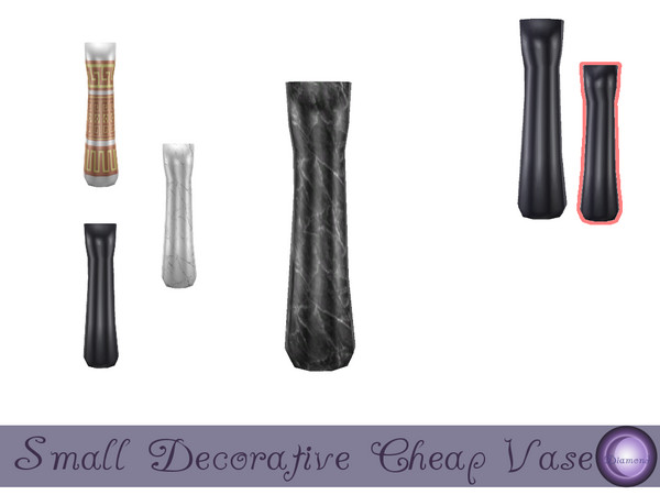 Sims 4 — Small Decorative Cheap Vase by D2Diamond — There are decorative vases to be applied when you are going to