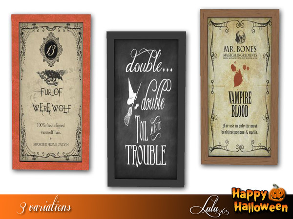 Sims 3 — Halloween Decor Set Picture by Lulu265 — Part of the Halloween Decor Set Castable