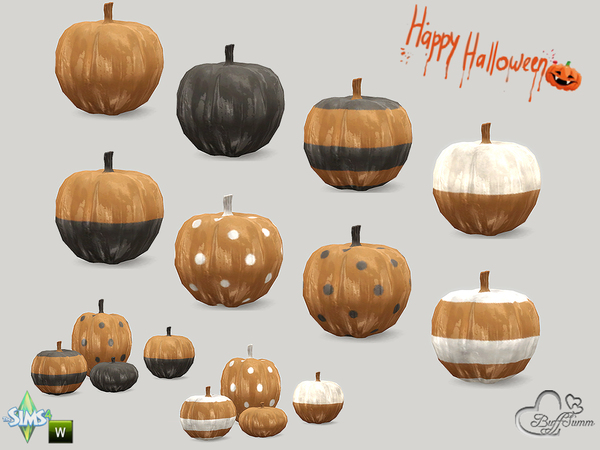 The Sims Resource - Happy Halloween Pumpkin 03