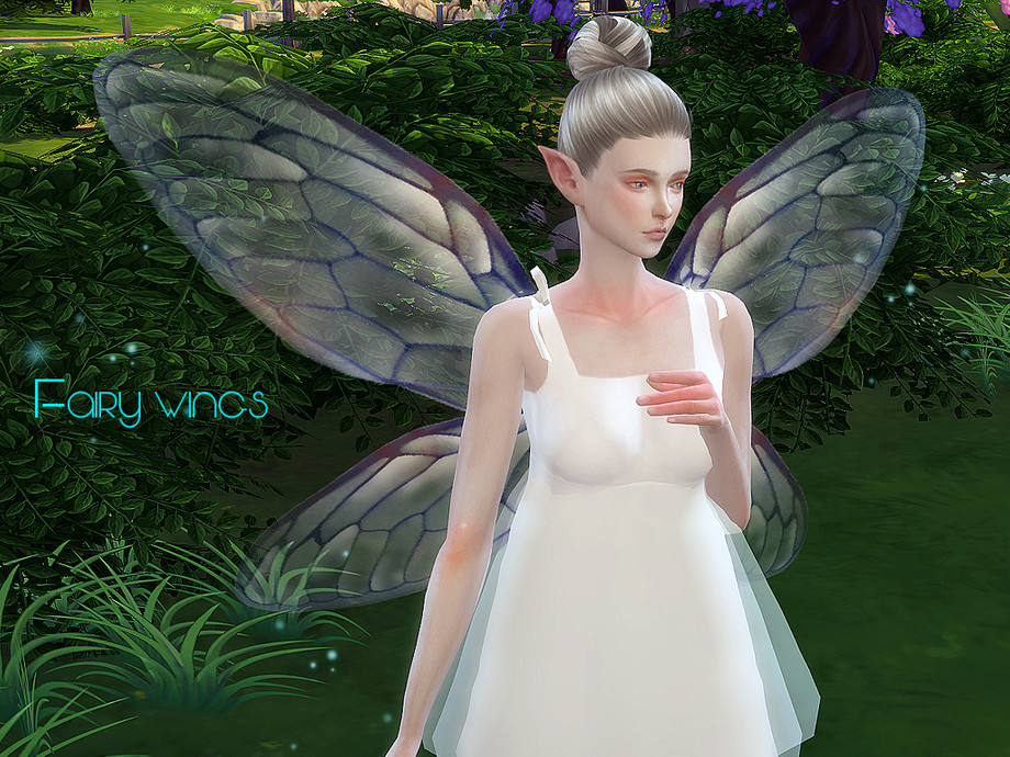 Sims 4 - S-Club LL ts4 Fairy wings 01 by S-Club - Fairy wings for you, you ...
