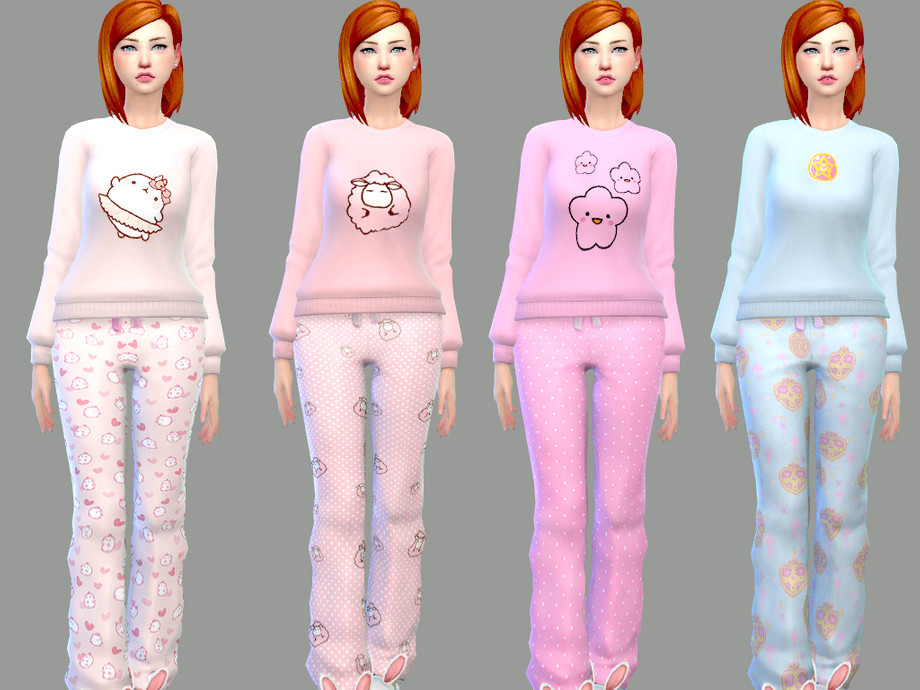 The Sims Resource Sweet Dream Pajama Set