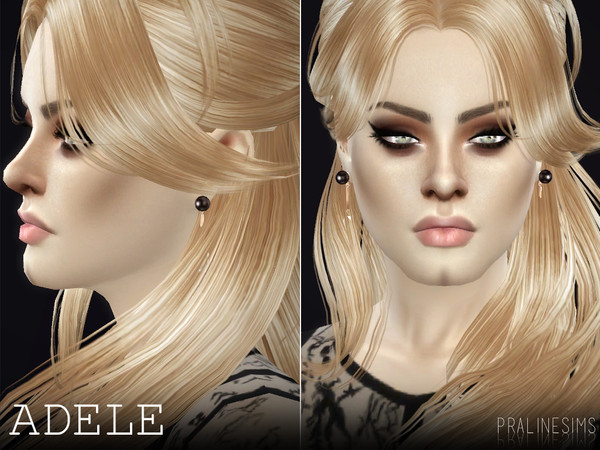 Sims 4 — Adele by Pralinesims — Adele Adkins Please do not re-upload our sims, or modify and re-upload them! Dont claim