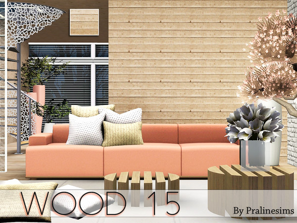 Sims 3 — Wood 15 by Pralinesims — By Pralinesims
