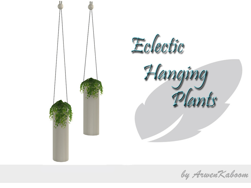 The Sims Resource Eclectic Hanging Plants