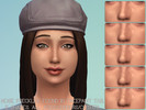 Sims 4 — [I-Ianna] Nose Freckles by I-Ianna — Nose freckles found in the Facepaint, under the Makeup tab. Works for all