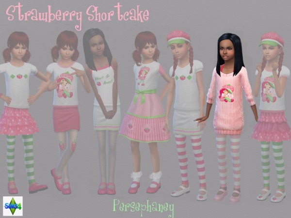 Sims 4 Strawberry Dress