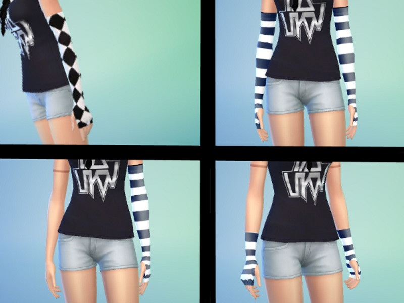 Fingerless Gloves Sims 4 Cc Images Gloves and Descriptions
