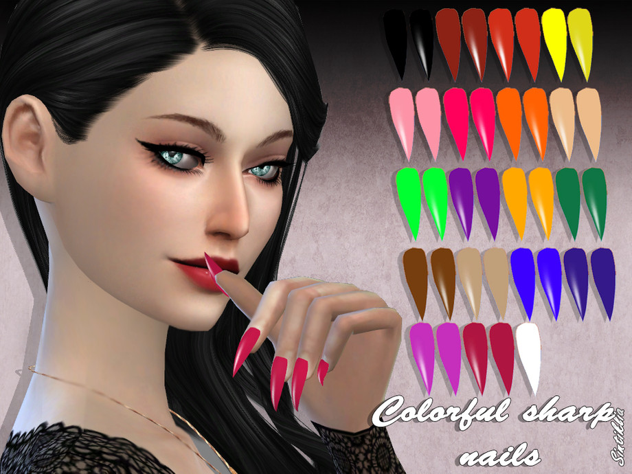 10. "Sims 3 Nail Art Custom Content" - wide 5