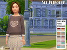 Sims 4 — Set Plikoeur by Fuyaya — 10 designs for each one, a different heart using the same pattern or the skirt. You can