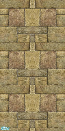 Sims 2 — La Royale Wall - Multicolored by Sheera — Part of my La Royale Walls and Floors Set. Enjoy ! ! !