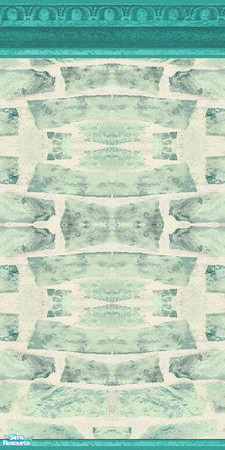 Sims 2 — 3 Elements Wall - Water with paneling by Sheera — Part of my 3 Elements walls and floors set, Enjoy ! ! !