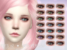 Sims 4 — Eyes #2 - New Version by Aveira — As requested on my tumblr, more color options. Also I overpainted them a bit,