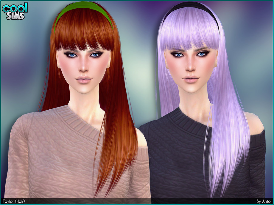 The Sims Resource Anto Taylor Hair