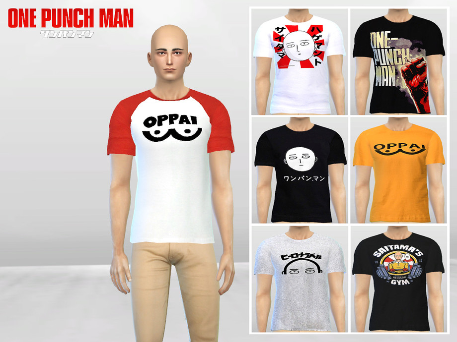 One Punch Man Anime T-shirt - Saitama's Gym