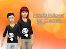 Sims 4 — Panda Pullover for Children by MaryFairy — This is a cute unisex pullover for children with a little panda on