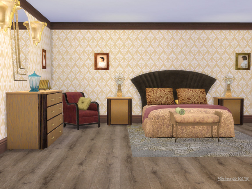 The Sims Resource Art Deco Bedroom