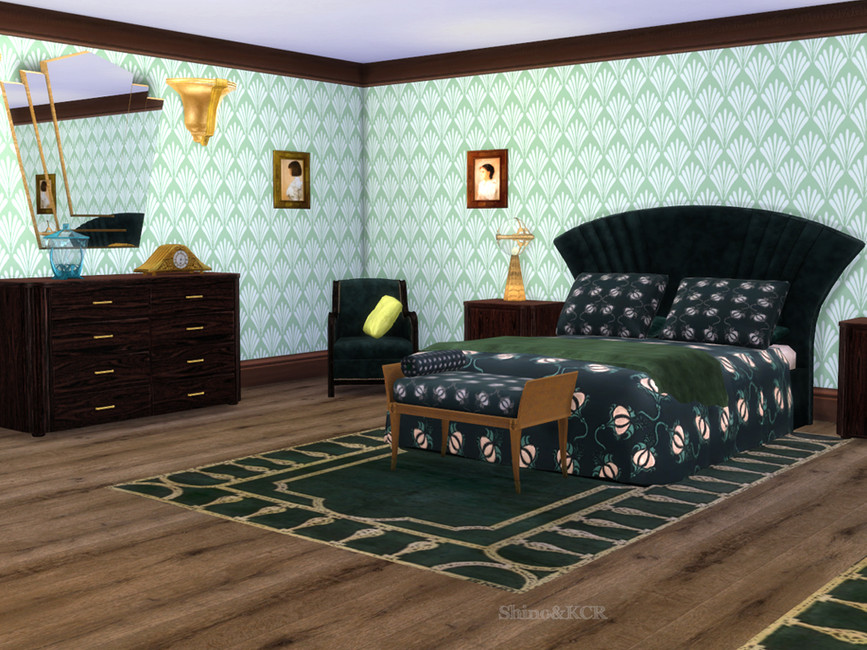 The Sims Resource Art Deco Bedroom