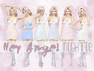 Sims 4 — Hey Angel Nightie  by untiand — Hiii! :) Nightie is very light and sweet. It is made of silk and trimmed with