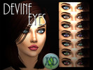 Sims 4 — Devine Eyes | Ver. 1 by xShayxD — New Devine eyes in 8 colors, for all ages and genders. Hope you enjoy~ 