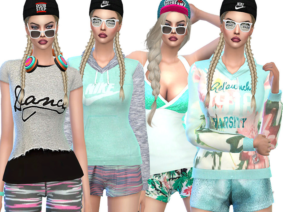 Мод симс 4 одежда для женщин. Симс 4 Nike clothes. Симс 4 одежда найк. SIMS 4 outfit. SIMS 4 одежда женская.