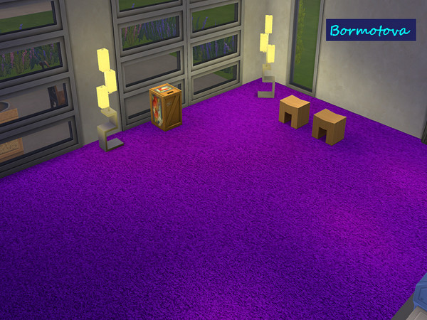 Sims 4 — Indigo Cut Pile Carpet by abormotova2 — Indigo Medium Length Cut Pile Carpet