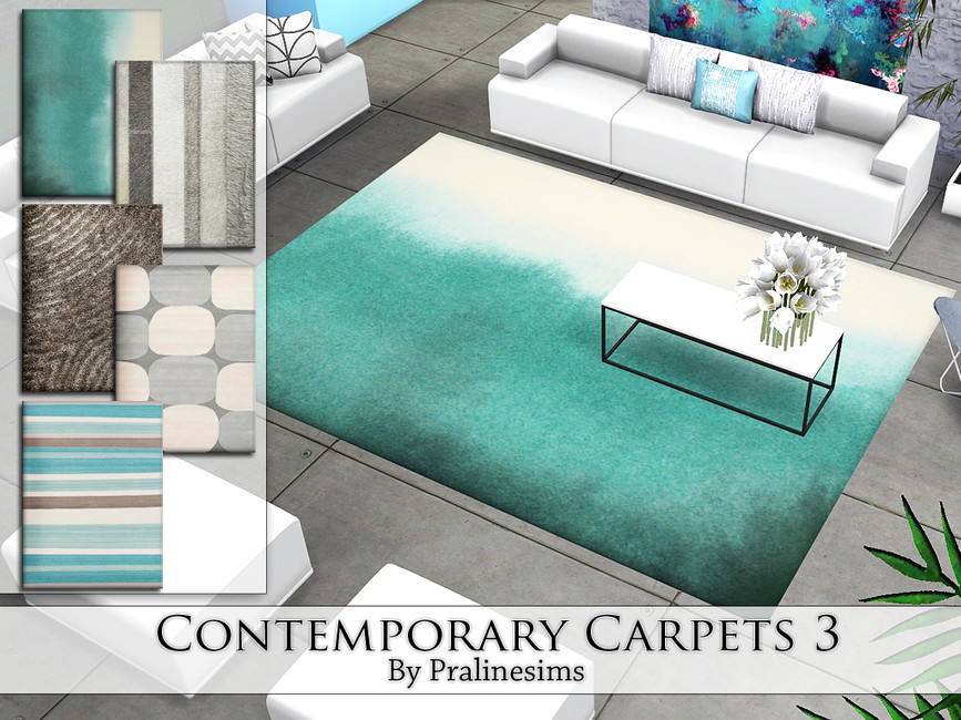 The Sims Resource Contemporary Carpets 3