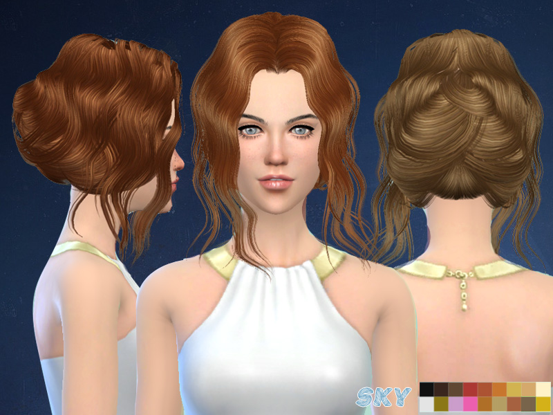 Sims 4 - Skysims-Hair-082-Robert by Skysims - female adult hair.