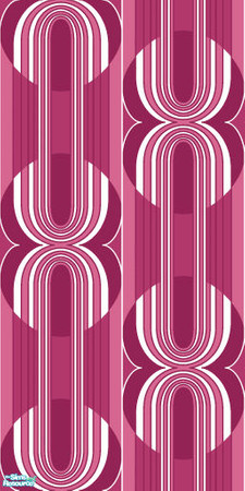 Sims 2 — Studio K Racer - Raspberry by StudioKhagerks — 28 colors total. Can be found under Wallpapers. Coordinates with