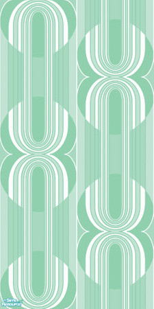 Sims 2 — Studio K Racer - Mint by StudioKhagerks — 28 colors total. Can be found under Wallpapers. Coordinates with