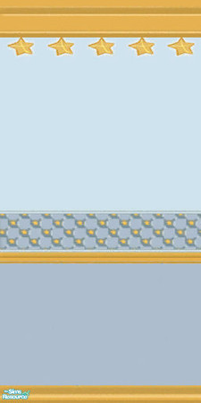 Sims 2 — Once Upon A Time Nursery Wallpaper 01 by Cashcraft — A signature collection of nursery furnishings for your
