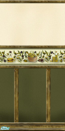 Sims 2 — OLIVE kitchen&dining set - oliva_w04 by perelinka — OLIVE kitchen&dining series - oliva_w04 One room to