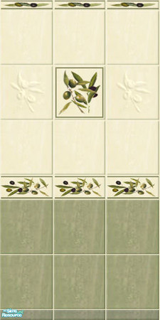 Sims 2 — OLIVE kitchen&dining set - oliva_t04 by perelinka — OLIVE kitchen&dining series - oliva_t04 One room to